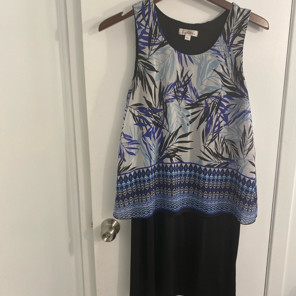 Floral dress relaxed fit